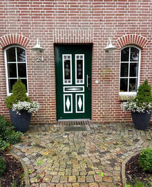 Haustür - Füllung mit Ornamenten