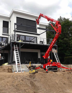 Leiner Exclusiv Dach montiert am Stahlbalkon - 1