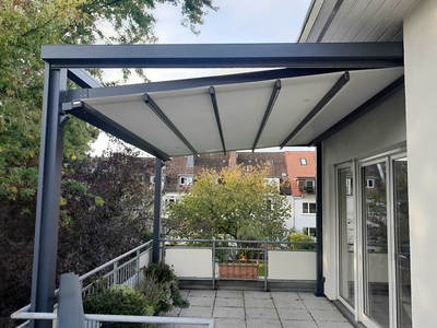 Leiner Pergola Sunrain-q- abgesenkt 2/5
