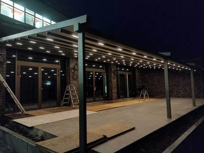 Leiner Pergola mit LED-Beleuchtung 2/3